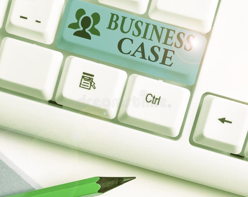 Text sign showing Business Case. Conceptual photo provides justification for undertaking a project or program