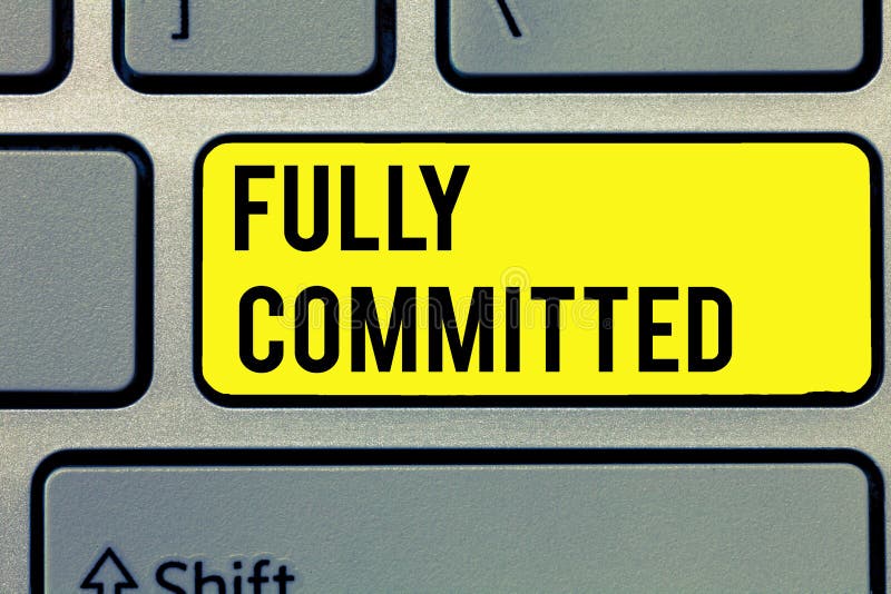 committed definition committed definition