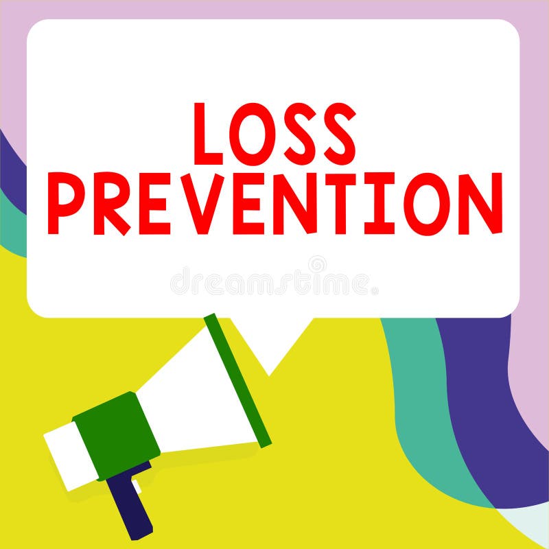 Text Sign Showing Loss Prevention. Concept Meaning the Fact that You No