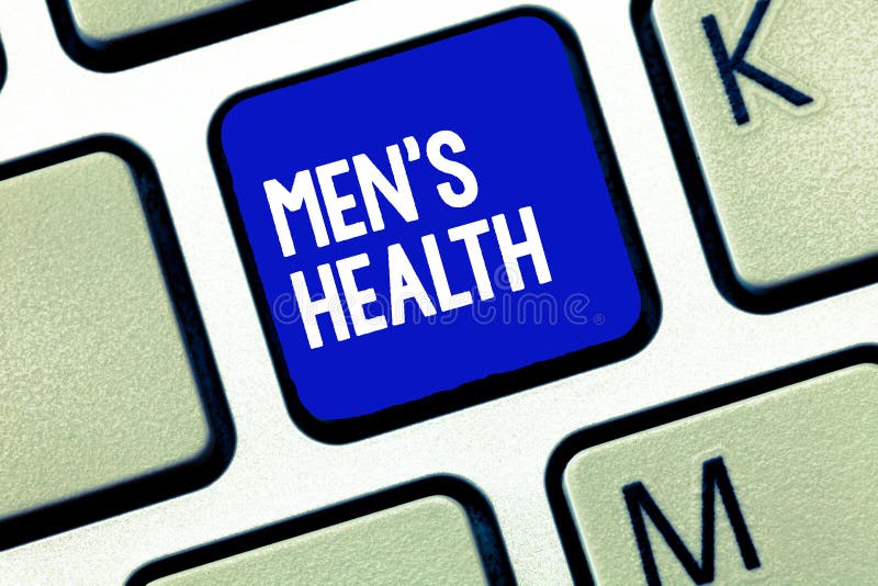 Text sign showing Men s is Health. Conceptual photo State of complete physical and mental wellbeing of men royalty free stock images Text sign showing Men s is Health. Conceptual photo State of complete physical and mental wellbeing of men royalty free stock images