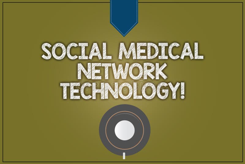 Zobrazené sociálne zdravotné sieť.