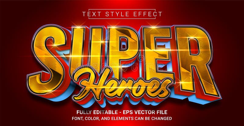 Text Style Effect. Editable Graphic Text Template. royalty free illustration