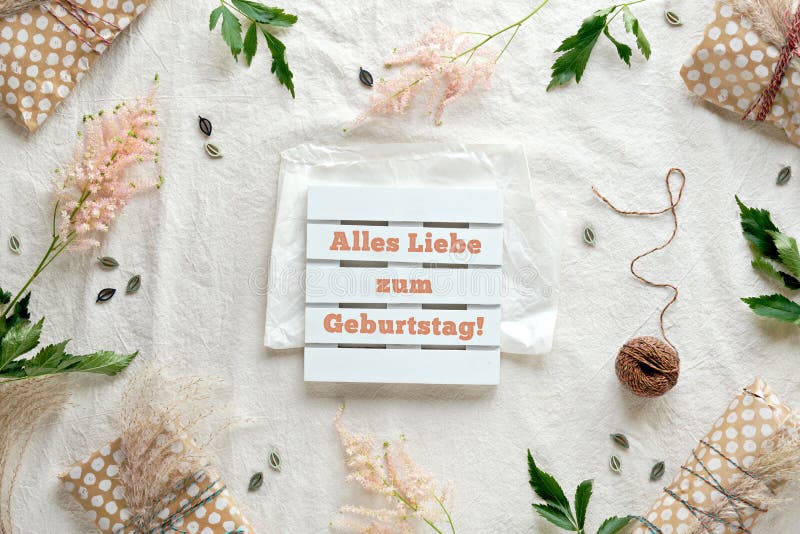 619 Carte De Joyeux Anniversaire Allemand Photos Libres De Droits Et Gratuites De Dreamstime