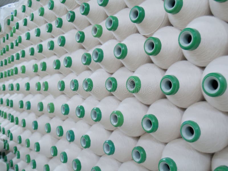 Textile factory royalty free stock photography