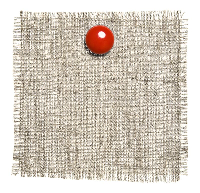 Textile Patch With Red Clip