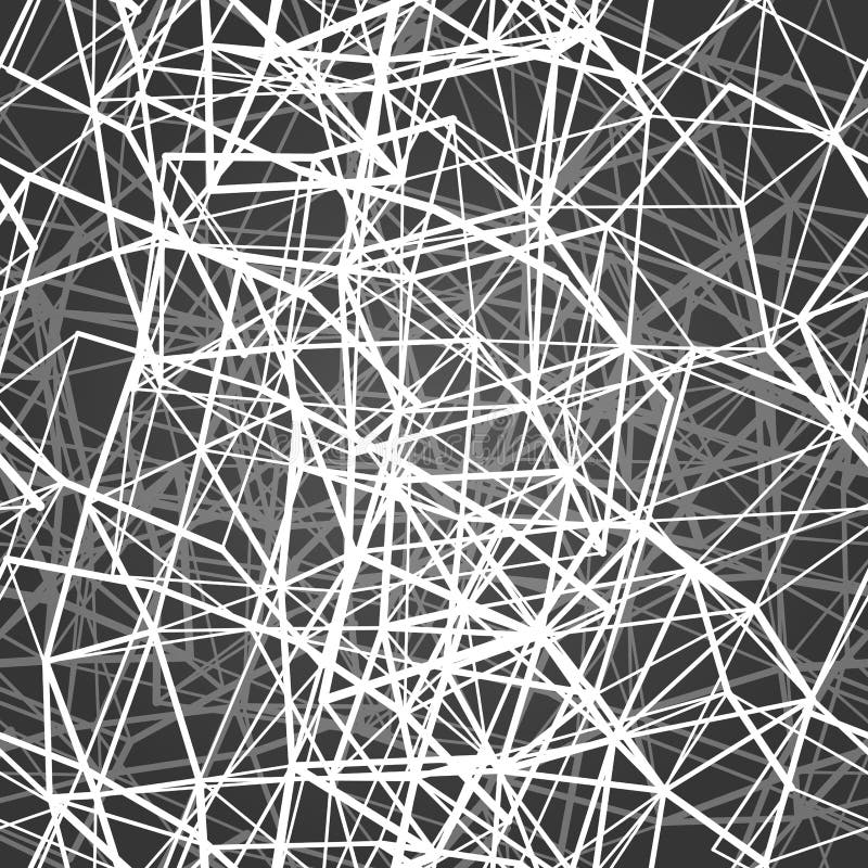 Textile seamless pattern of lines with white texture triangles vector illustration
