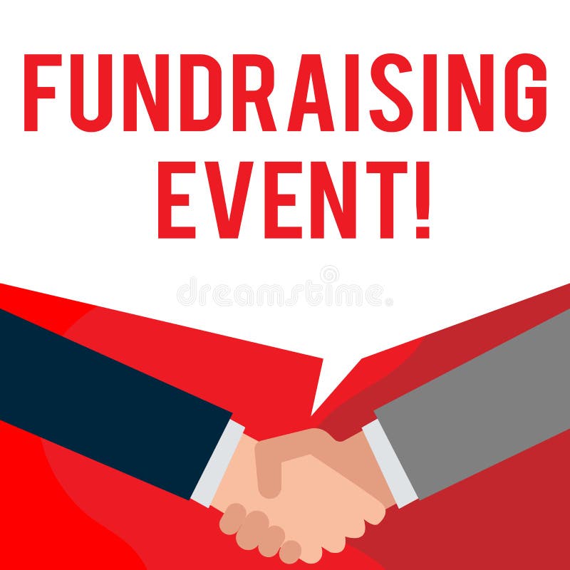 Texto da escrita que escreve o evento Fundraising Campanha do significado do conceito cuja a finalidade é aumentar o dinheiro par ilustração royalty free Texto da escrita que escreve o evento Fundraising Campanha do significado do conceito cuja a finalidade é aumentar o dinheiro par ilustração royalty free
