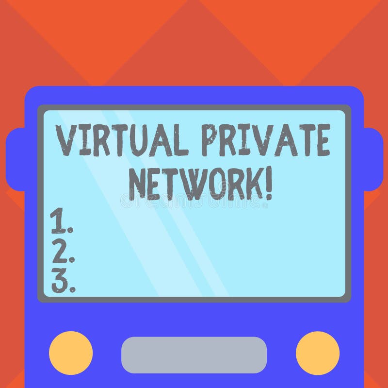Texto da escrita que escreve Virtual Private Network Rede do significado do conceito que é construída usando os fios públicos tir ilustração stock Texto da escrita que escreve Virtual Private Network Rede do significado do conceito que é construída usando os fios públicos tir ilustração stock