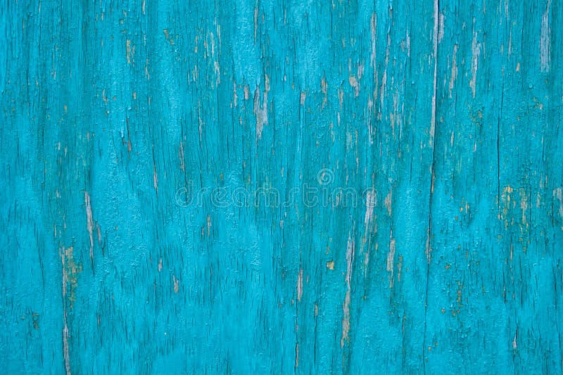 Texture of an old sheet of plywood covered with blue paint close-up. Texture of an old sheet of plywood covered with blue paint close-up.