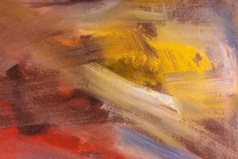 Textura abstracta de la pintura de aceite en la lona, fondo fotografía de archivo libre de regalías Textura abstracta de la pintura de aceite en la lona, fondo fotografía de archivo libre de regalías