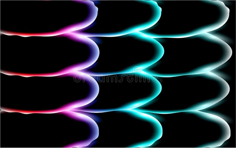 Textura abstracta de ondas brillantes airosas ligeras luminosas hermosas inusuales de líneas de multicolor mágico mágico enérgico stock de ilustración Textura abstracta de ondas brillantes airosas ligeras luminosas hermosas inusuales de líneas de multicolor mágico mágico enérgico stock de ilustración