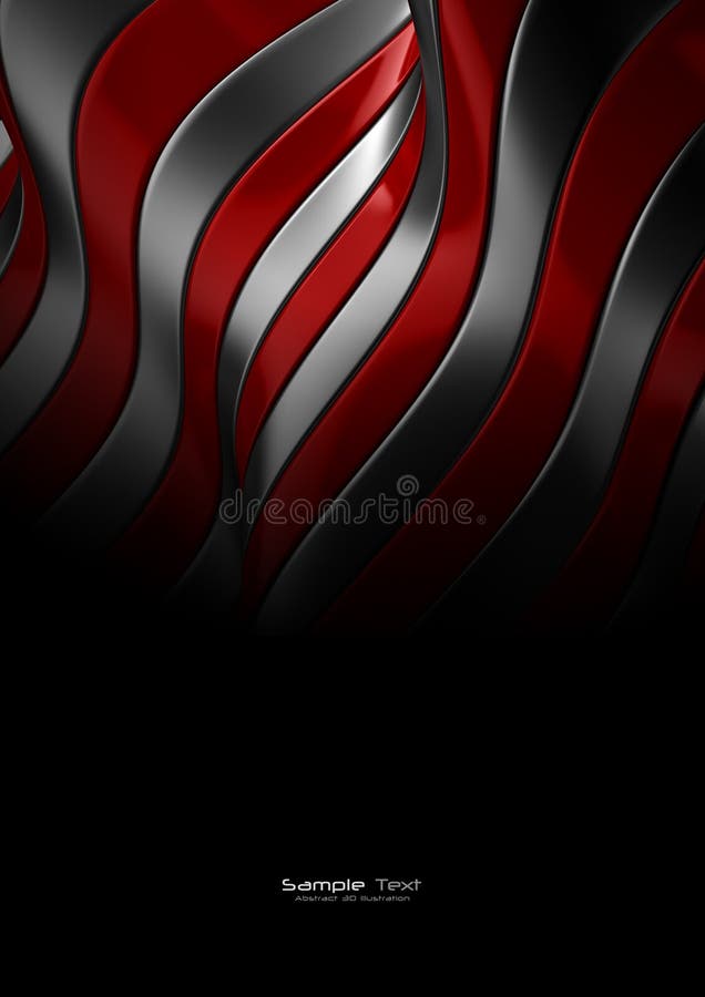 Textura abstracta roja y de plata del metal ilustración del vector Textura abstracta roja y de plata del metal ilustración del vector