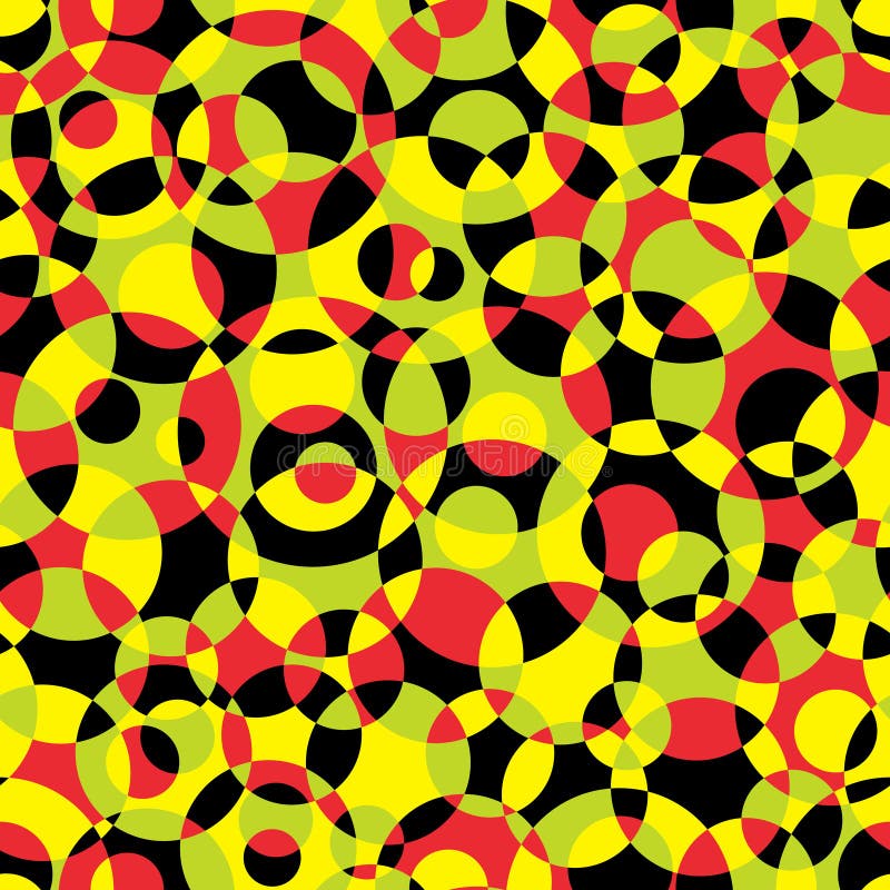 Textura abstrata sem emenda com círculos. ilustração stock