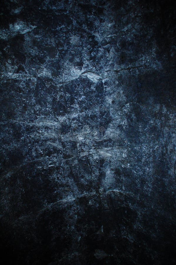 Textura azul de la cueva