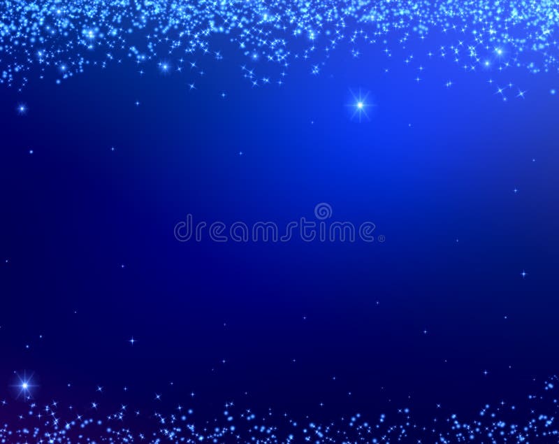 Textura azul do fundo do Natal com as estrelas que caem de cima de ilustração royalty free Textura azul do fundo do Natal com as estrelas que caem de cima de ilustração royalty free
