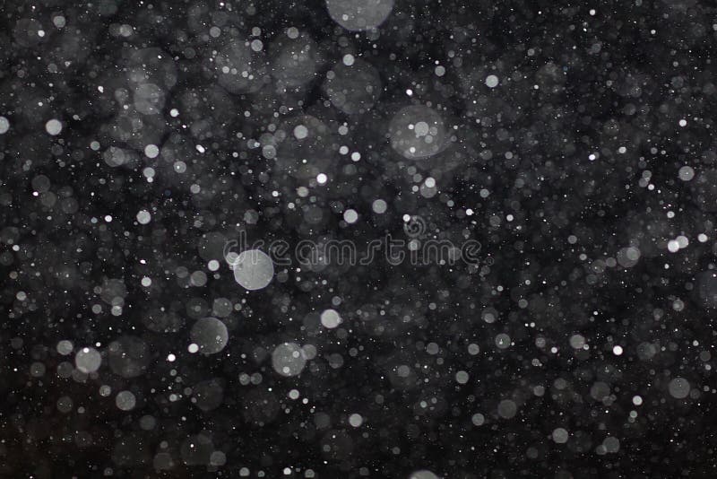 Textura branca preta abstrata da neve no fundo preto fotografia de stock royalty free