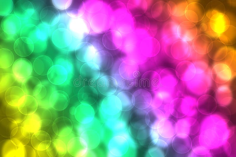 Textura colorida v?vida fresca do fundo do arco-?ris da fantasia do sum?rio com teste padr?o das esferas e luzes defocused do bok ilustração royalty free Textura colorida v?vida fresca do fundo do arco-?ris da fantasia do sum?rio com teste padr?o das esferas e luzes defocused do bok ilustração royalty free