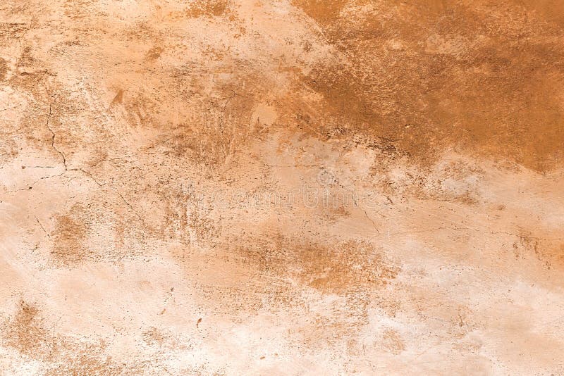 Fondo De La Pintura Del Color De La Tierra De Siena Foto de archivo