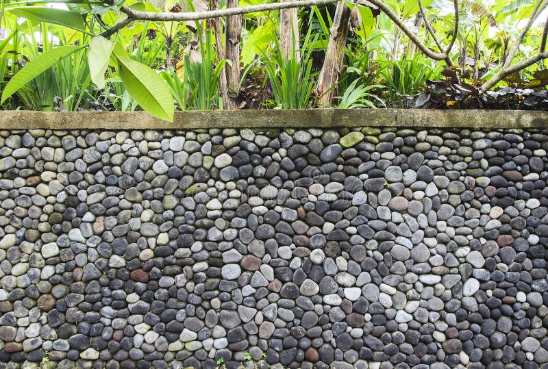 Muro De Pedra Com Musgo E Plantas Verdes. Captura De Reforço Da Via De  Cobertura. Pavimentação De Pedra Natural No Parque Próximo. Imagem de Stock  - Imagem de velho, estrutura: 262768673