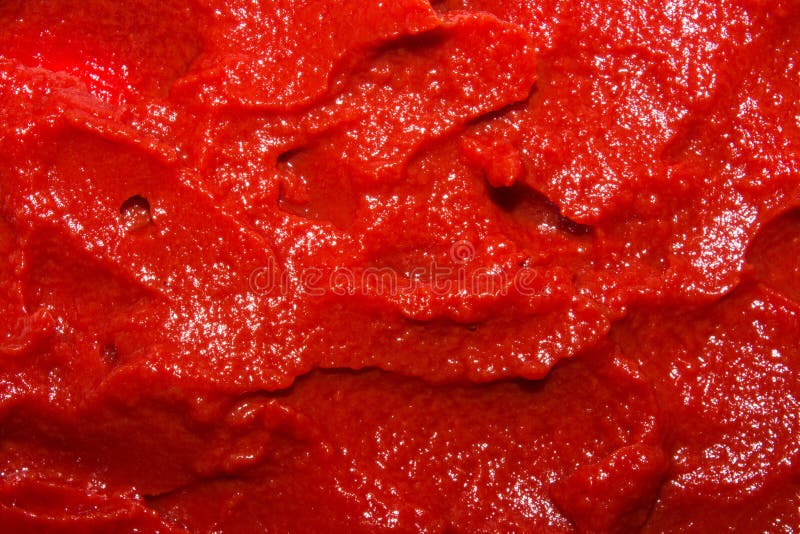 A Textura Da Pasta De Tomate Fundo Da Ketchup Foto de Stock Imagem de