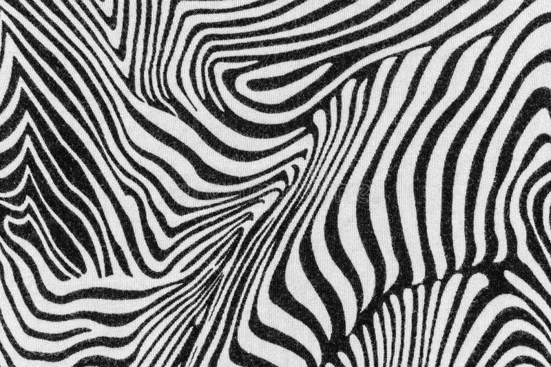 A textura da tela da cópia listra a zebra