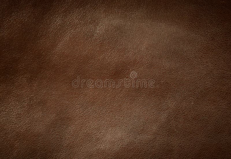 Textura de couro castanho imagem de stock