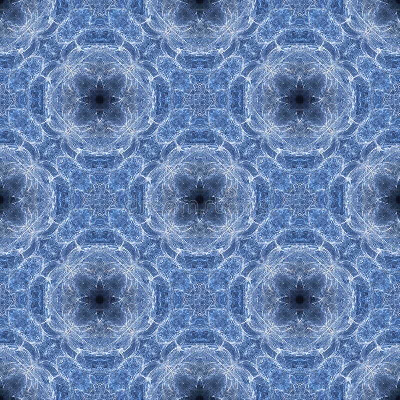 Textura de cristal azul ilustración del vector