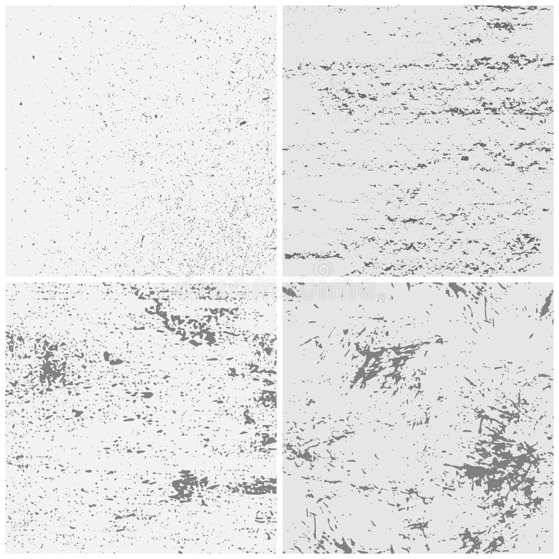 Textura de Grunge Papel áspero Textured, texturas das páginas dos papéis amarrotados e grupo viril do fundo do vetor do teste pad ilustração stock Textura de Grunge Papel áspero Textured, texturas das páginas dos papéis amarrotados e grupo viril do fundo do vetor do teste pad ilustração stock