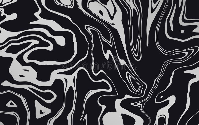 Textura de m?rmol Modelo l?quido din?mico en plata L?neas onduladas de oro Fondo fl?ido del vector para su proyecto de dise?o stock de ilustración Textura de m?rmol Modelo l?quido din?mico en plata L?neas onduladas de oro Fondo fl?ido del vector para su proyecto de dise?o stock de ilustración