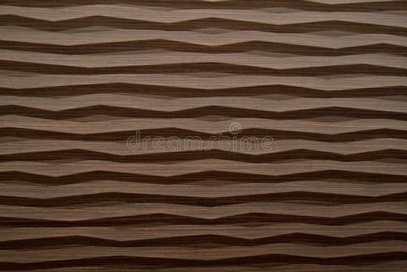 Textura de madera moderna de la onda fotografía de archivo Textura de madera moderna de la onda fotografía de archivo