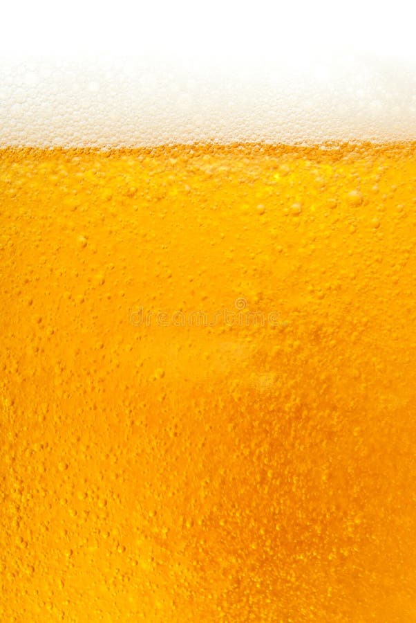 Textura de cerveza dorada y fresca fotos de archivo libres de regalías