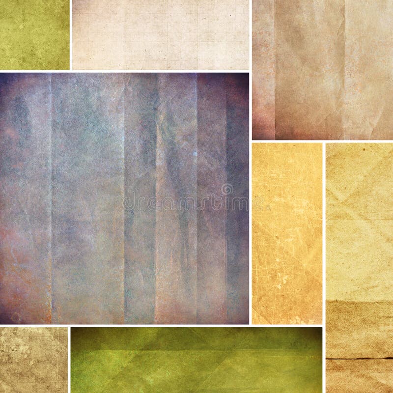 Textura de papel grunge, fundo vintage ilustração royalty free