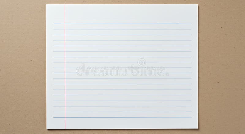 Textura de papel laminado : Limpiar la escritura de la hoja de papel en blanco sobre fondo marrón ideal para proyectos escolares y libre illustration