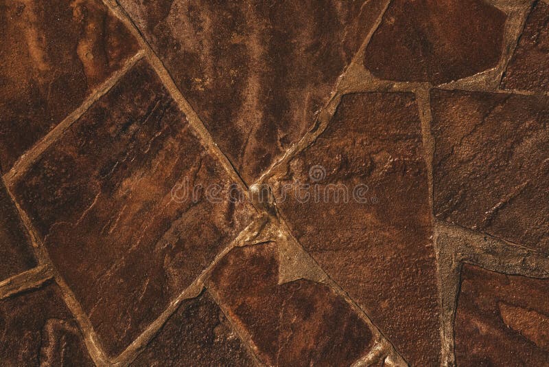 Textura de piedra abstracta marrón. un gran fondo para su diseño