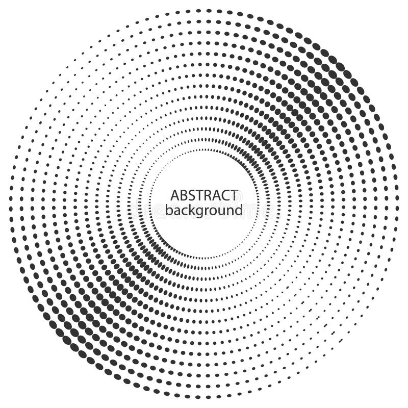 Textura de semitono abstracta de los puntos del círculo ilustración del vector Textura de semitono abstracta de los puntos del círculo ilustración del vector