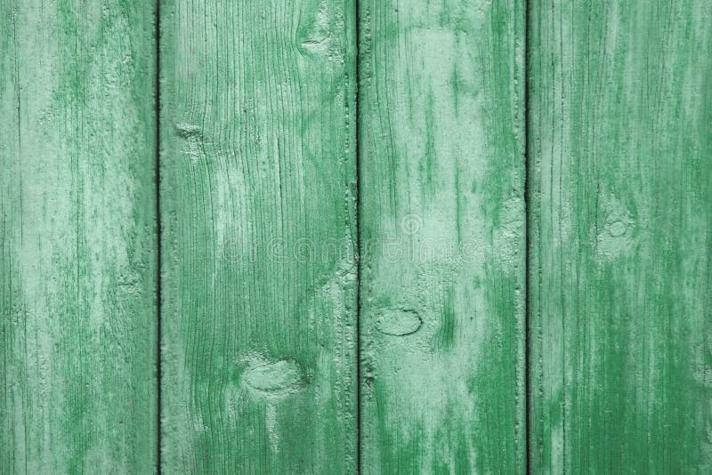 Textura De Tablas De Madera Con Tonalidad Verde Imagen de archivo