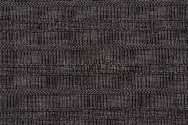 Textura de tecido preto fotografia de stock