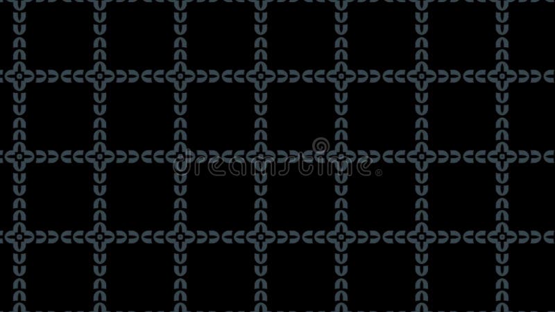 Textura de tejas sin soldadura con una rejilla con estampado en la animación de fondo negro el mosaico de mosaico multicoloreado g libre illustration