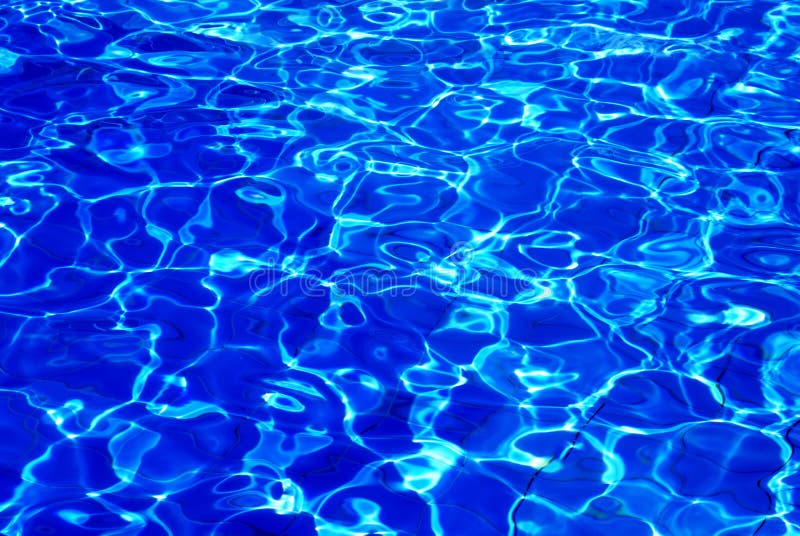 Textura Del Agua De La Piscina Foto de archivo - Imagen de reflexión