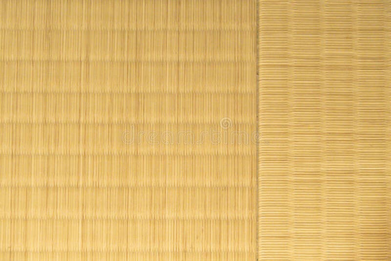 Nuevo suelo de tatami japonés Patrón de cuadros de materiales naturales -   España