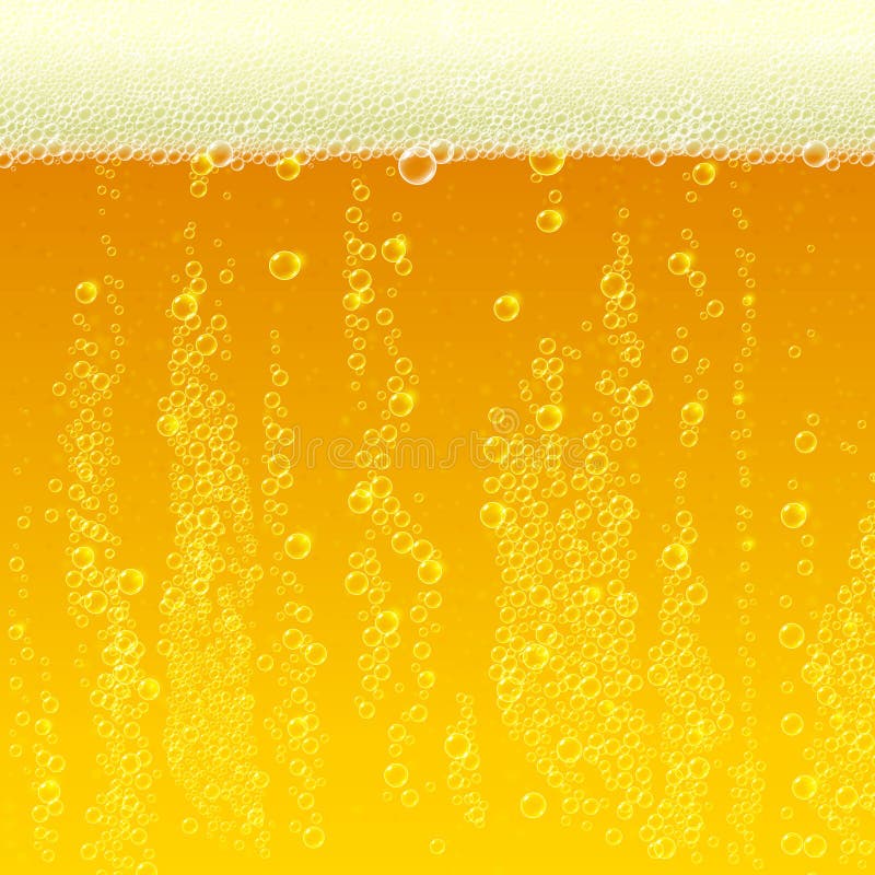 Textura do fundo da cerveja com espuma e bolhas ilustração royalty free Textura do fundo da cerveja com espuma e bolhas ilustração royalty free