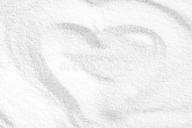 A textura do inverno é neve foto de stock