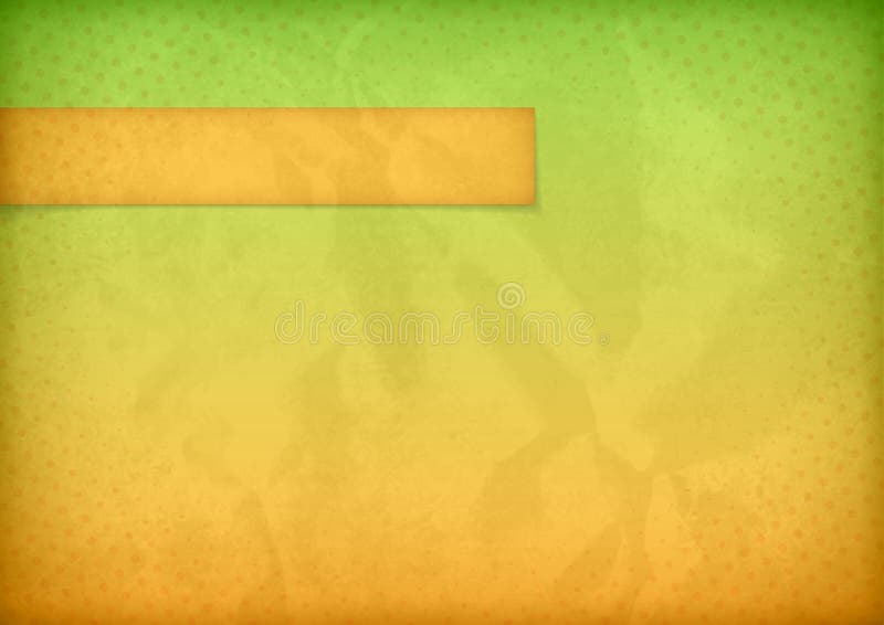 Textura de papel amassado com banner horizontal ilustração stock