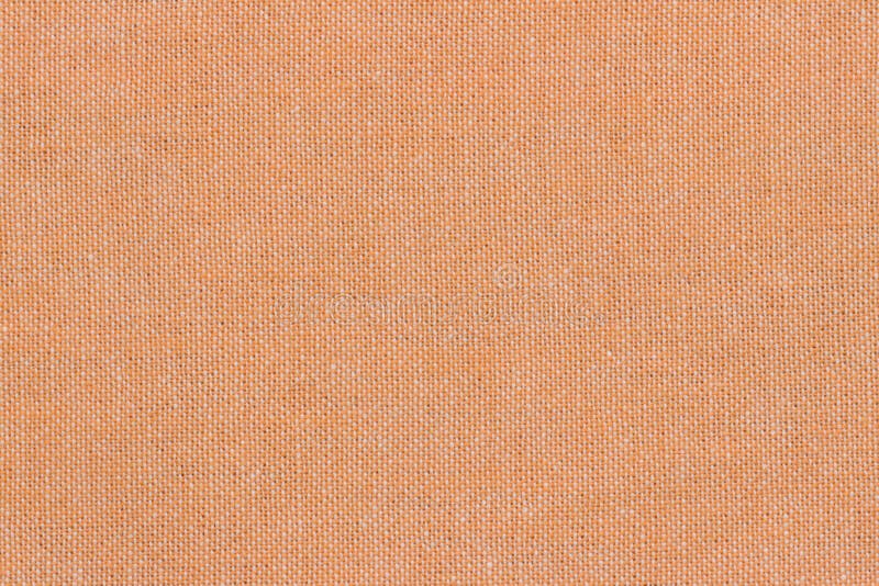 Textura de tecido laranja imagem de stock