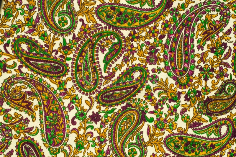 Textura. Fundo. Padrao Paisley imagens de stock