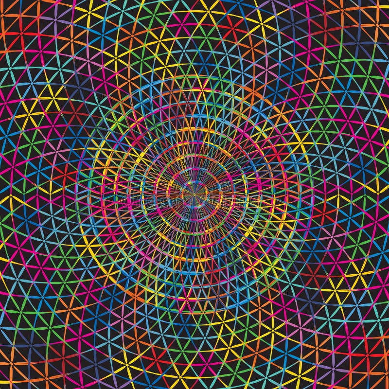 Textura geométrica colorida de Mesh Fence Sun Burst Background de la rejilla del extracto libre illustration Textura geométrica colorida de Mesh Fence Sun Burst Background de la rejilla del extracto libre illustration