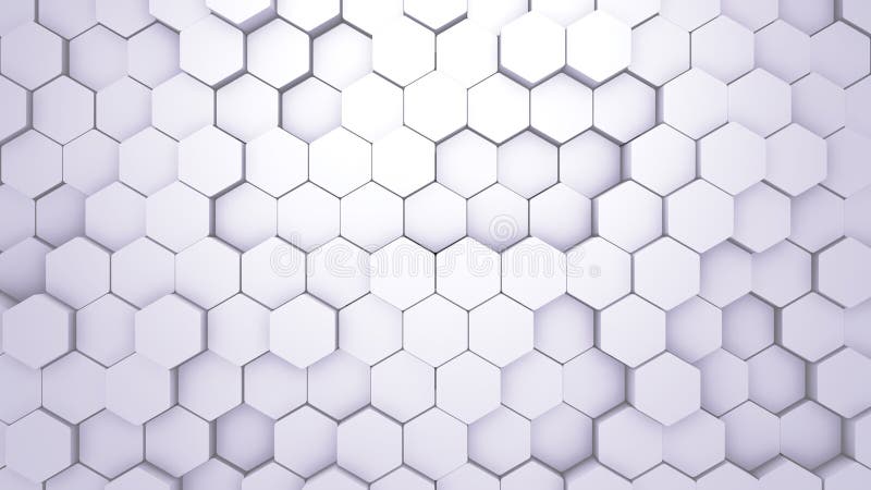 Textura geométrica del hexágono del extracto Ejemplo superficial blanco Fondo hexagonal ligero del modelo de rejilla, aleatoriame ilustración del vector Textura geométrica del hexágono del extracto Ejemplo superficial blanco Fondo hexagonal ligero del modelo de rejilla, aleatoriame ilustración del vector