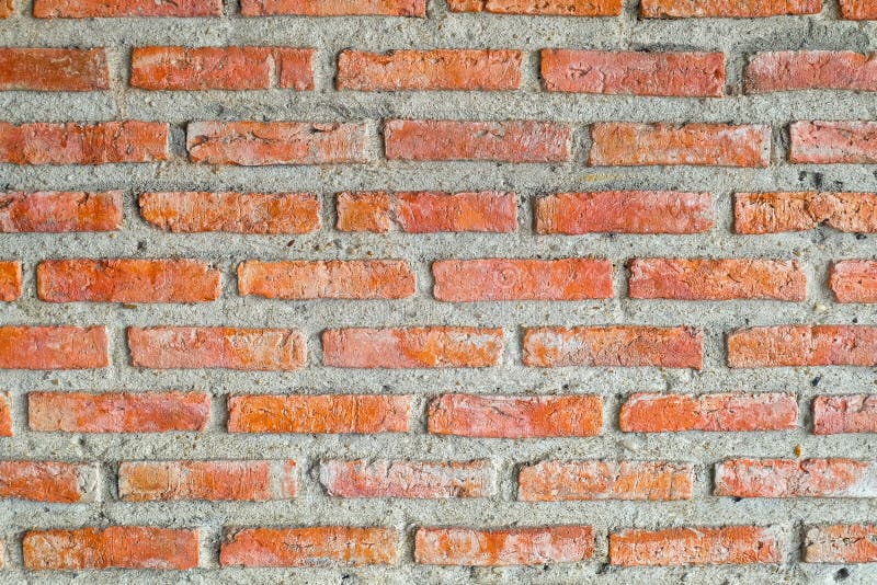 Textura horizontal de la pared de ladrillo roja imagen de archivo libre de regalías Textura horizontal de la pared de ladrillo roja imagen de archivo libre de regalías