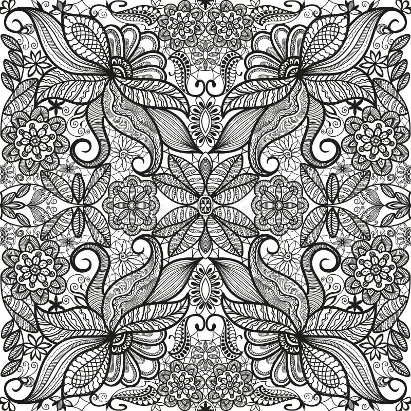 Textura inconsútil blanco y negro Modelo geométrico del vector ilustración del vector Textura inconsútil blanco y negro Modelo geométrico del vector ilustración del vector