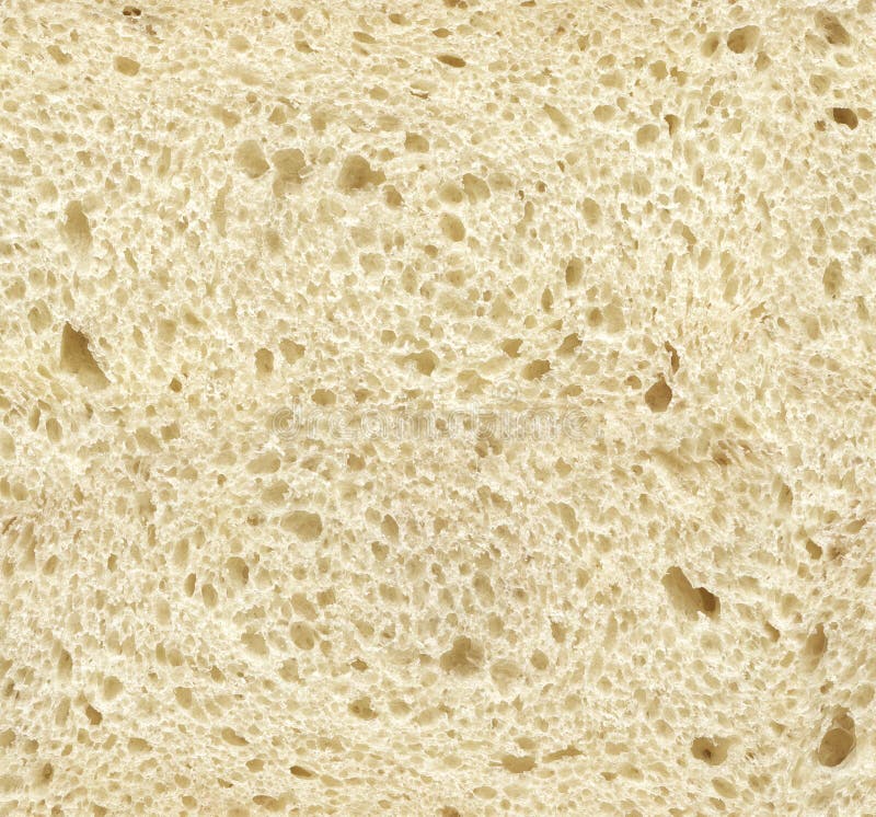 The seamless texture of white bread. The seamless texture of white bread